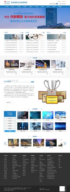 北京转创国际管理咨询网站建设项目