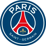 Logo Paris Saint-Germain trước trận bán kết Champions League gặp Bayern Munich